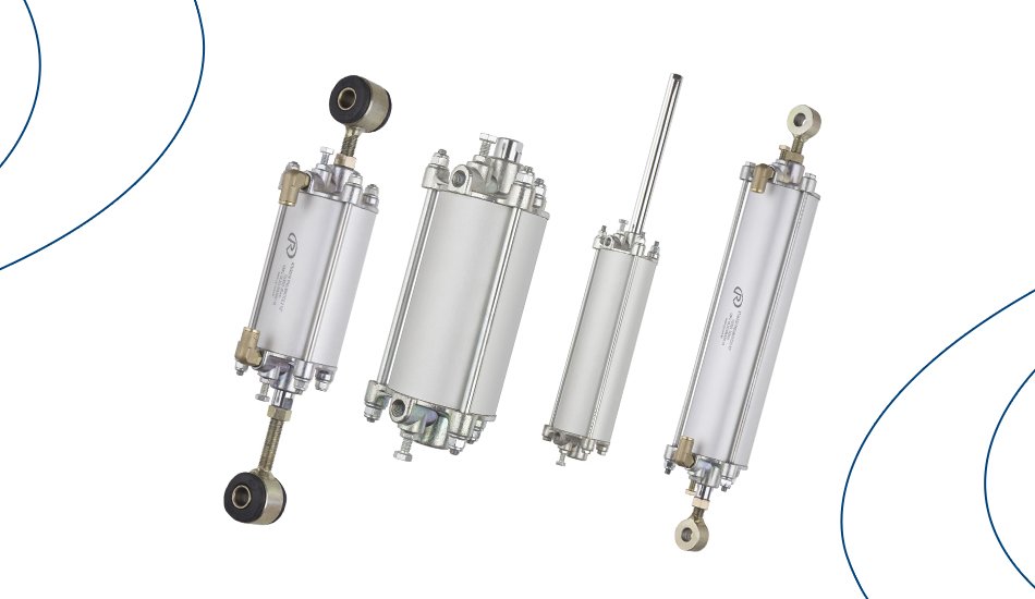 imagem de atuador pneumático