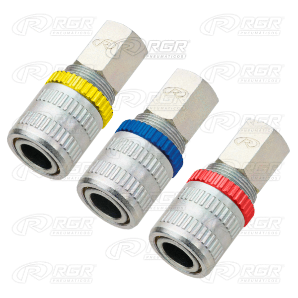 CONJUNTO ENGATE RÁPIDO PARA CARRETA C/ TRAVA COLORIDO